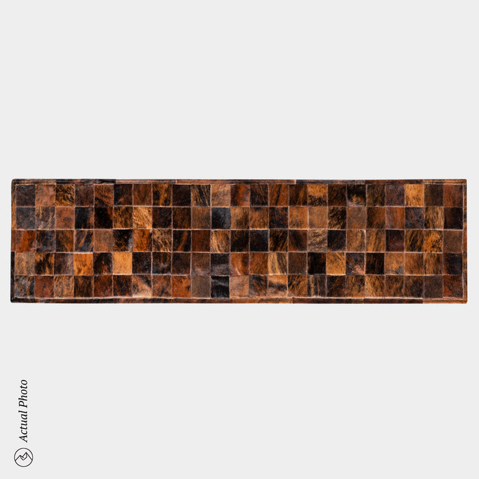 Runner Cowhide Rug Size 8 x 2 Feet R-60