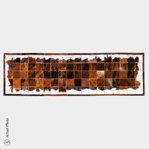 Runner Cowhide Rug Size 6 x 2 Feet R-63