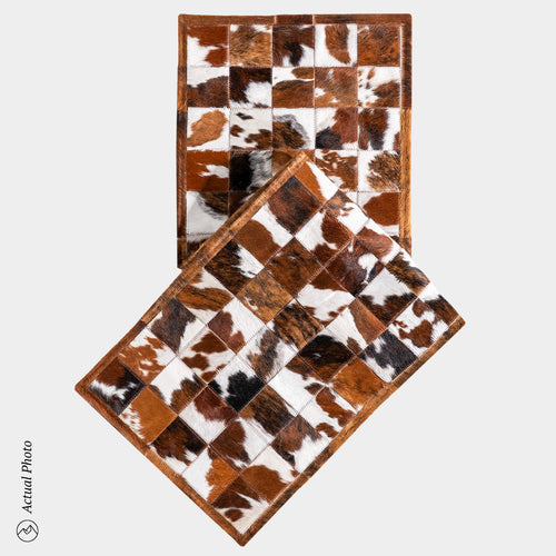 Runner Cowhide Rug Size 6 x 2 Feet R-65