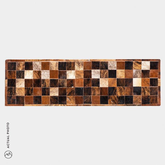 Runner Cowhide Rug Size 6 x 2 Feet R-81