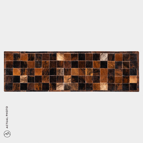 Runner Cowhide Rug Size 6 x 2 Feet R-83