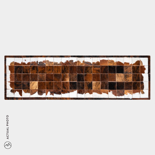 Runner Cowhide Rug Size 6 x 2 Feet R-86