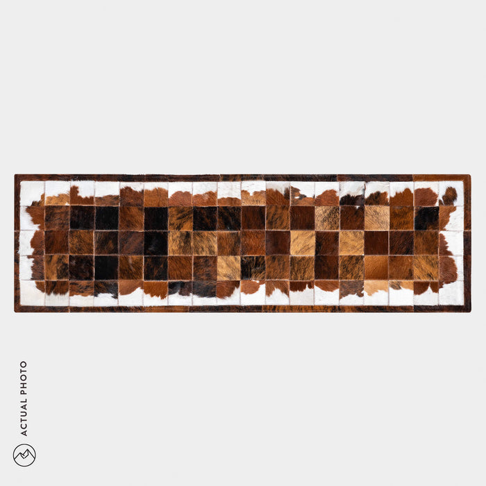 Runner Cowhide Rug Size 6 x 2 Feet R-87