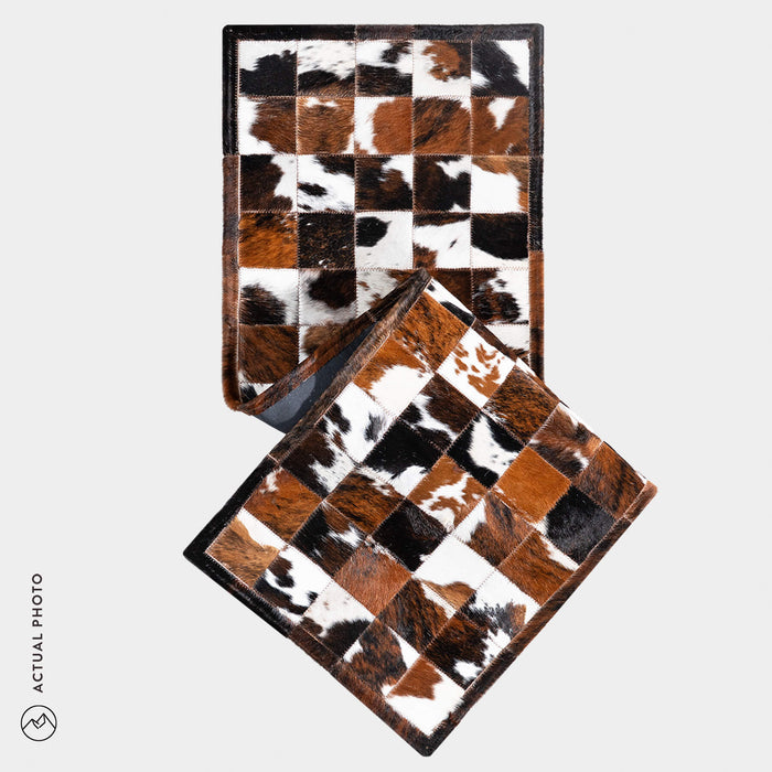Runner Cowhide Rug Size 6 x 2 Feet R-92