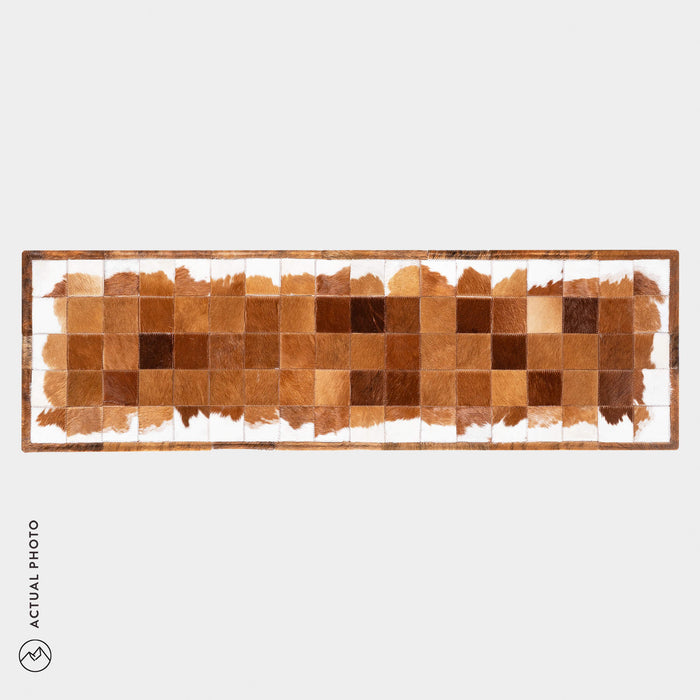 Runner Cowhide Rug Size 6 x 2 Feet R-93