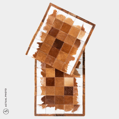 Runner Cowhide Rug Size 6 x 2 Feet R-93
