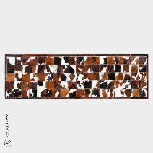 Runner Cowhide Rug Size 6 x 2 Feet R-94