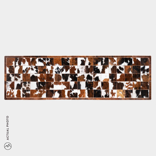 Runner Cowhide Rug Size 6 x 2 Feet R-95