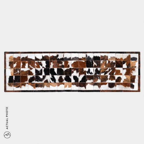Runner Cowhide Rug Size 6 x 2 Feet R-98