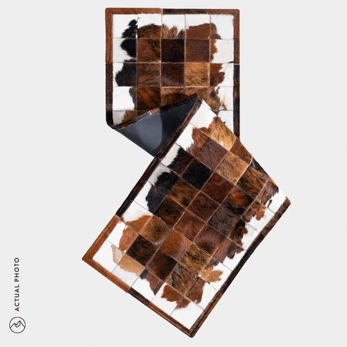 Runner Cowhide Rug Size 6 x 2 Feet R-99