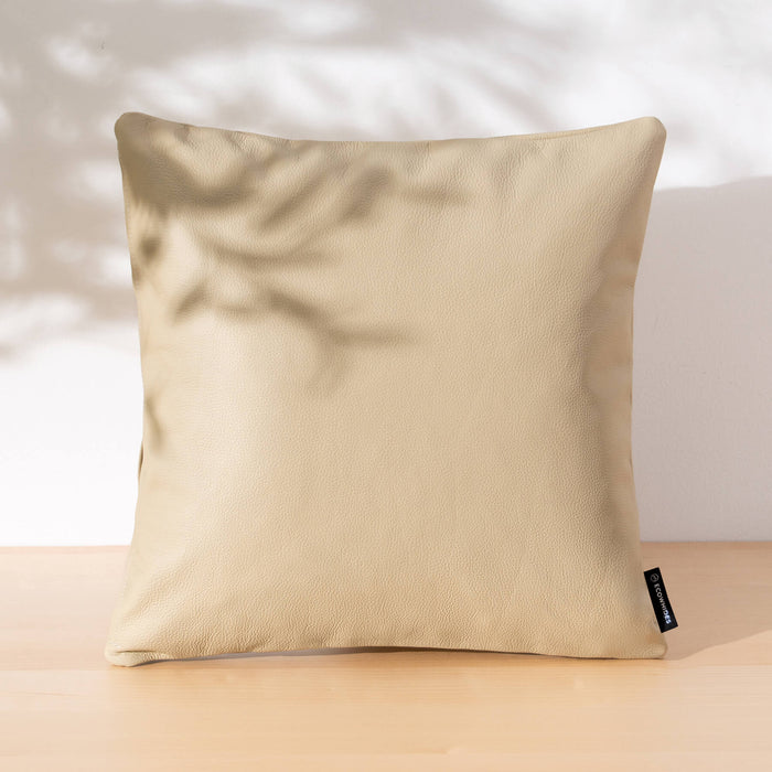 Sand Leather Pillow