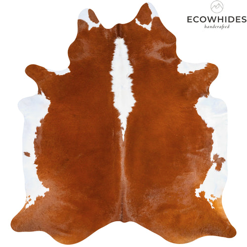 Brazilian Hereford Cowhide Rug Size 7'5" L x 6'9" W 7507