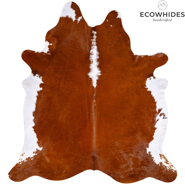 Brazilian Hereford Cowhide Rug Size 7'1" L x 6'7" W 7509