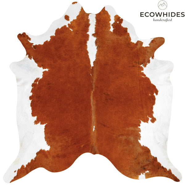 Brazilian Hereford Cowhide Rug Size 7'3" L x 7'6" W 7516