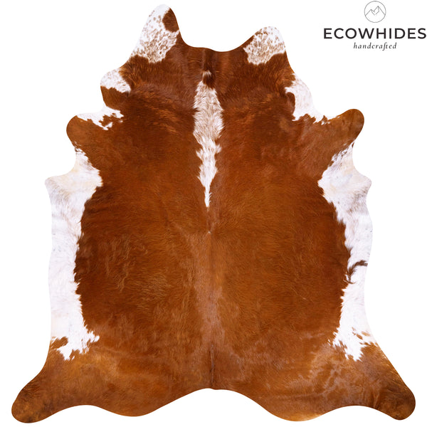 Brazilian Hereford Cowhide Rug Size 7'7" L x 7'8" W 7519