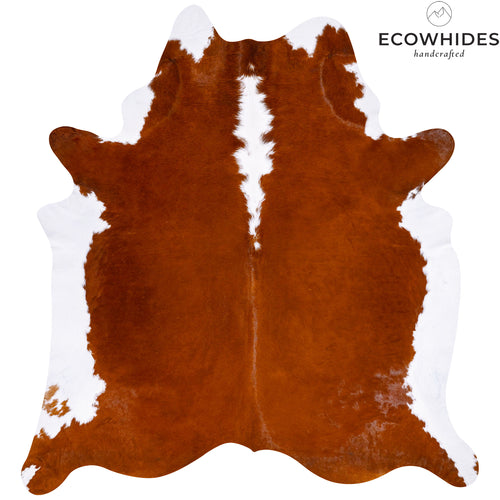 Brazilian Hereford Cowhide Rug Size 7'6" L x 7'3" W 7548