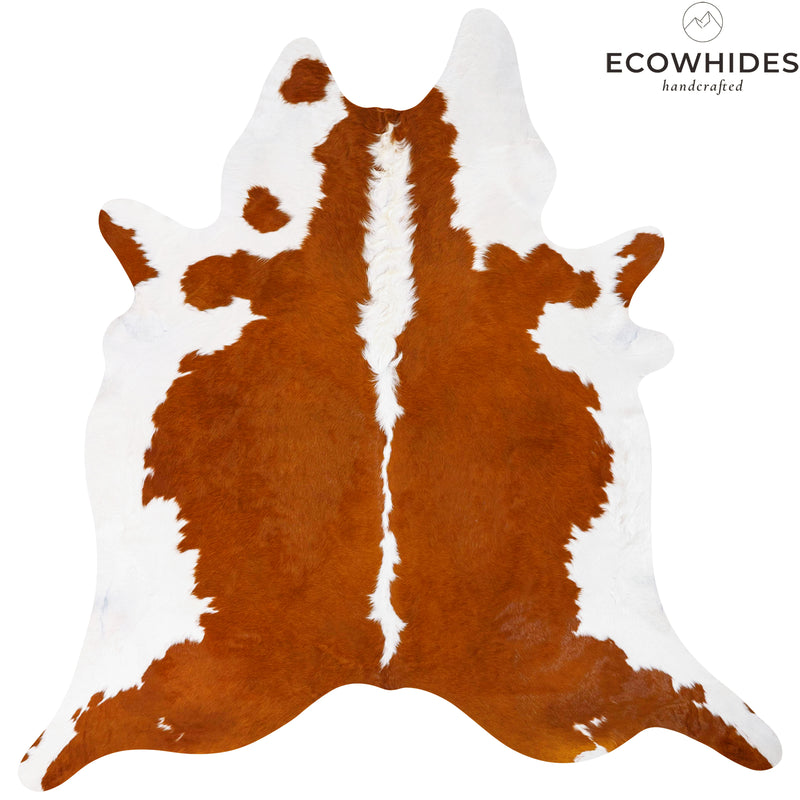 Brazilian Hereford Cowhide Rug Size 7'10" L x 7'10" W 7559