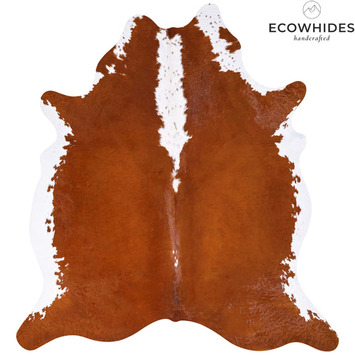 Brazilian Hereford Cowhide Rug Size 6'10" L x 6'9" W 7571