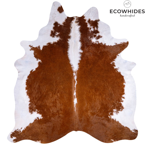 Brazilian Hereford Cowhide Rug Size 8'0" L x 7'2" W 7526