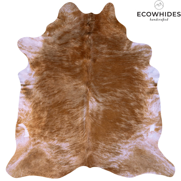 Brazilian Beige Cowhide Rug Size 7'5" L x 7' W 7060