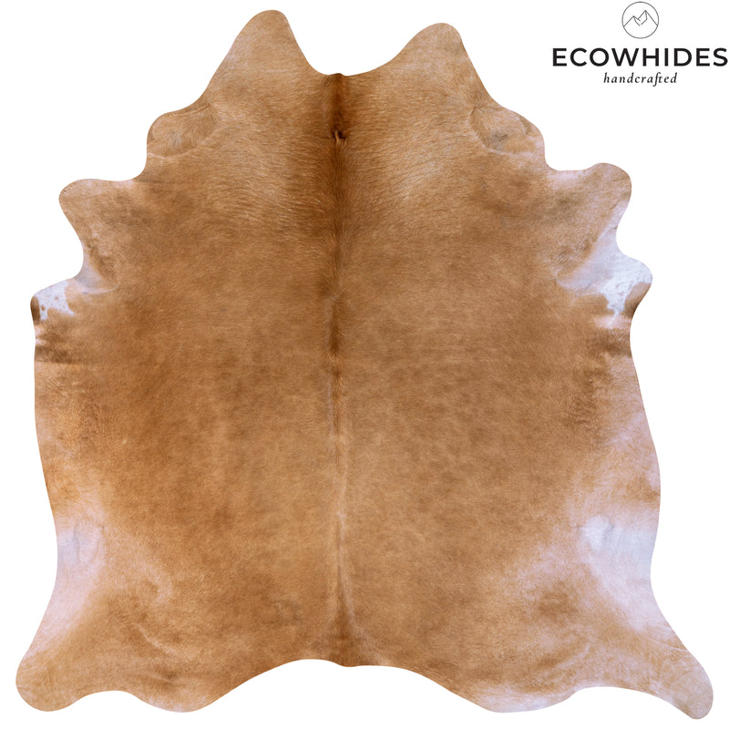 Brazilian Beige Cowhide Rug Size 7'2" L x 7' W 7064