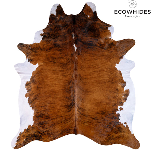 Brindle White Belly Cowhide Rug