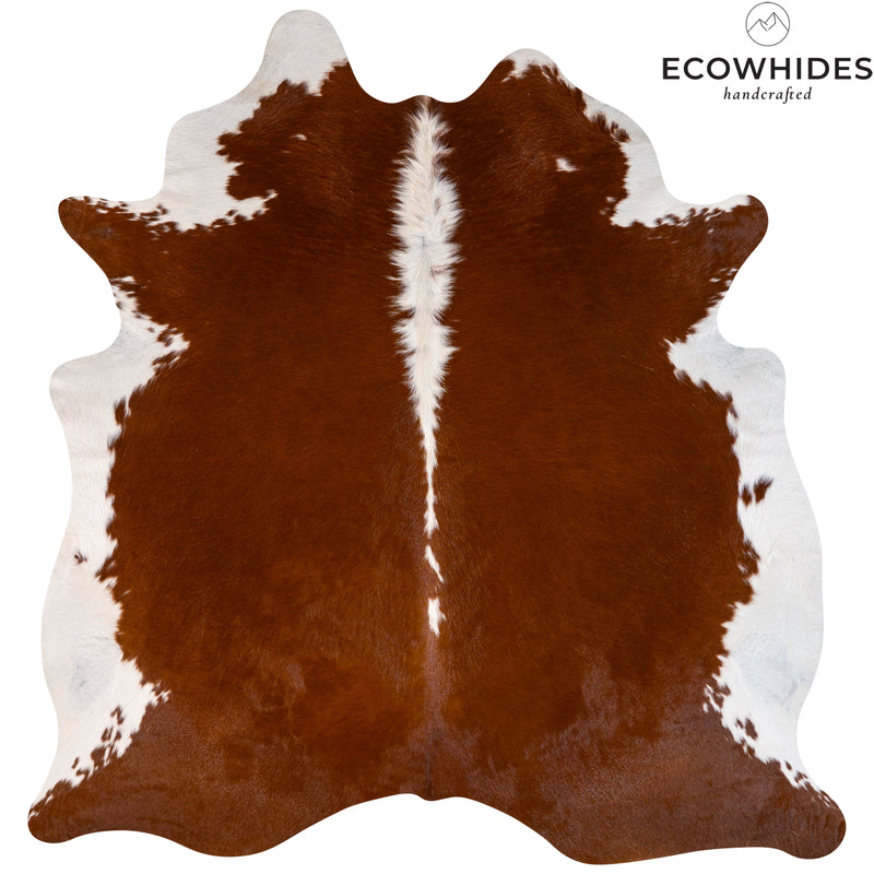 Brazilian Hereford Cowhide Rug Size 6'7" L x 6'1" W 7116