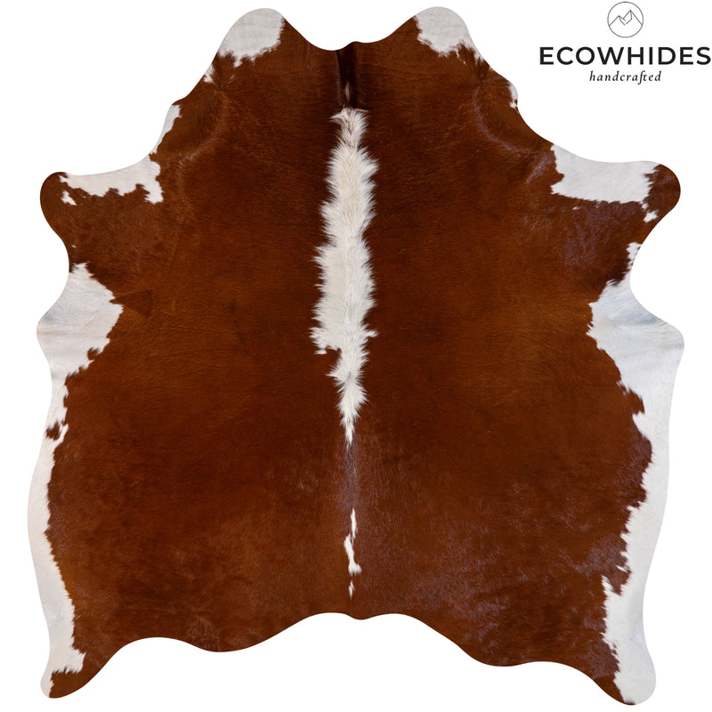 Brazilian Hereford Cowhide Rug Size 5'2" L x 5'3" W 7117