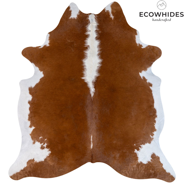 Brazilian Hereford Cowhide Rug Size 6'5" L x 6'10" W 7119