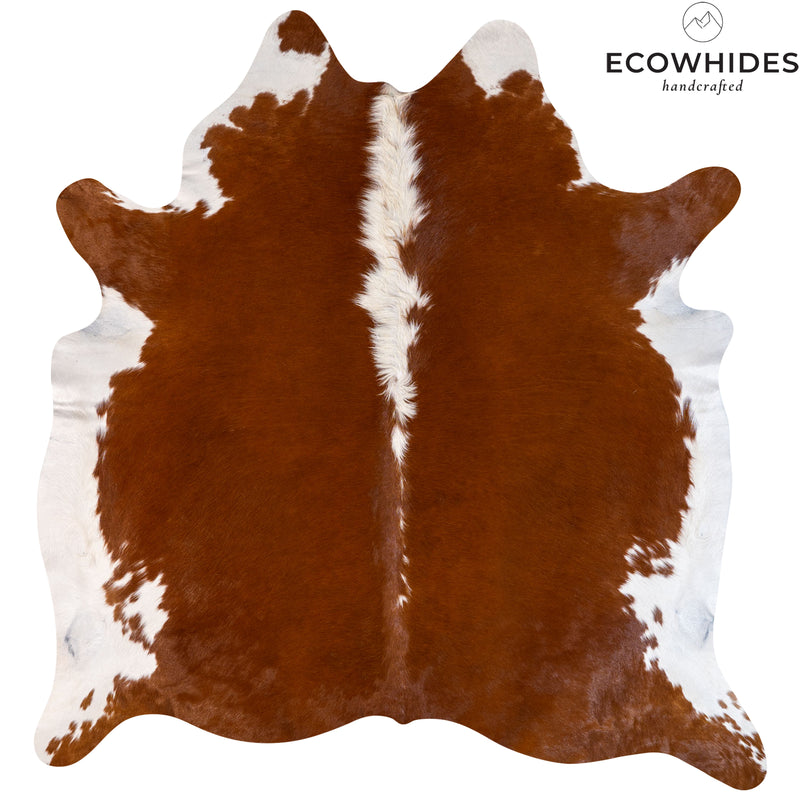 Brazilian Hereford Cowhide Rug Size 6'6" L x 6'3" W 7125