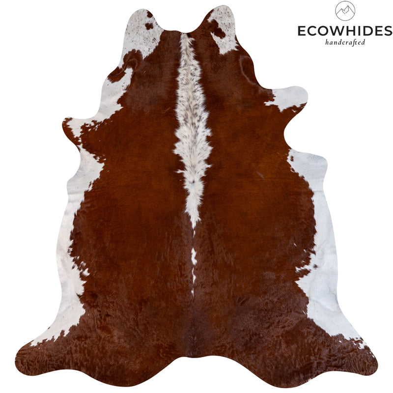 Brazilian Hereford Cowhide Rug Size 7' L x 6'7" W 7129