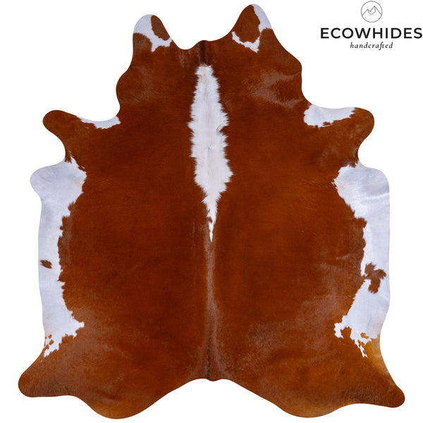 Brazilian Hereford Cowhide Rug Size 7'5" L x 6'9" W 7507