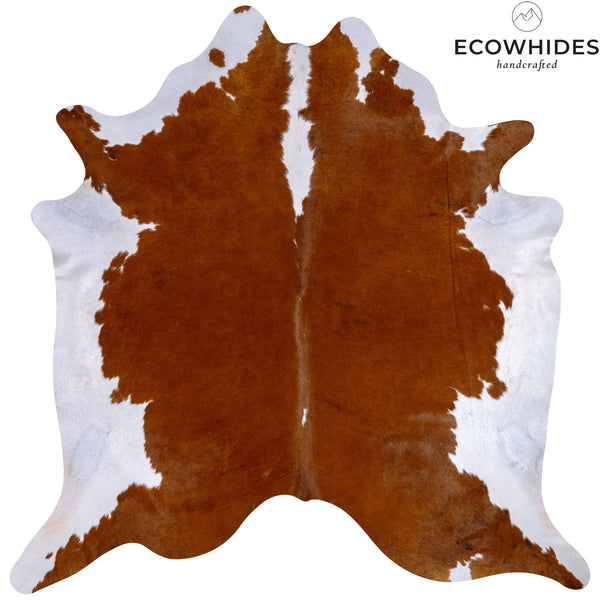 Brazilian Hereford Cowhide Rug Size 7'3" L x 7'6" W 7516