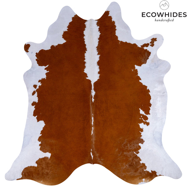 Brazilian Hereford Cowhide Rug Size 7'7" L x 7'6" W 7517