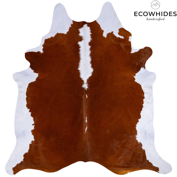 Brazilian Hereford Cowhide Rug Size 7'11" L x 7'7" W 7525