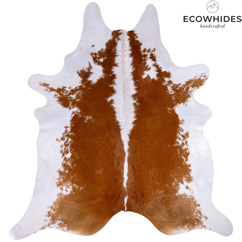 Brazilian Hereford Cowhide Rug Size 8'1" L x 8' W 7527