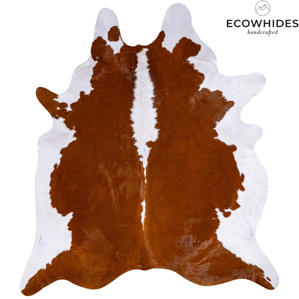 Brazilian Hereford Cowhide Rug Size 7'11" L x 7'2" W 7538