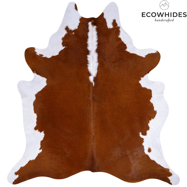 Brazilian Hereford Cowhide Rug Size 7'6" L x 7'6" W 7539