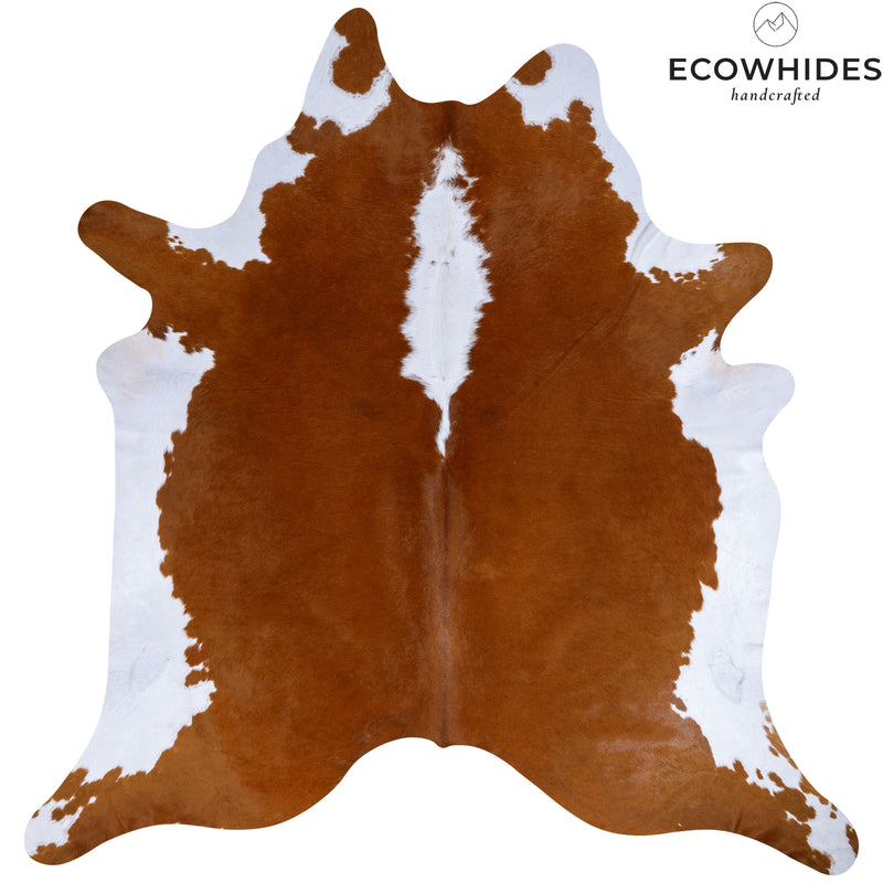 Brazilian Hereford Cowhide Rug Size 7'5" L x 7'10" W 7545