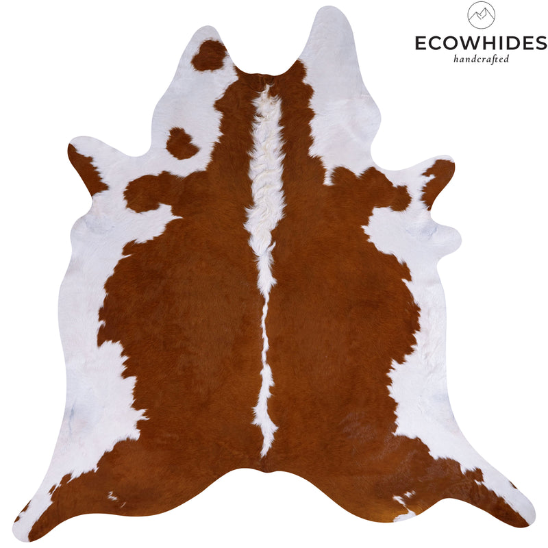 Brazilian Hereford Cowhide Rug Size 7'10" L x 7'10" W 7559