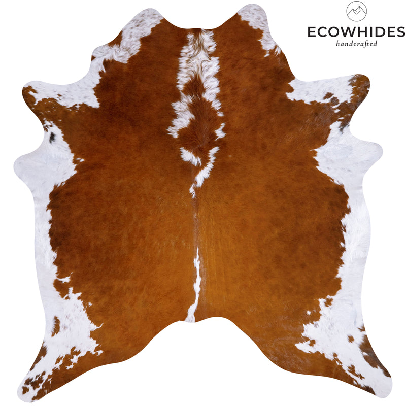 Brazilian Hereford Cowhide Rug Size 6'10" L x 6'10" W 7573