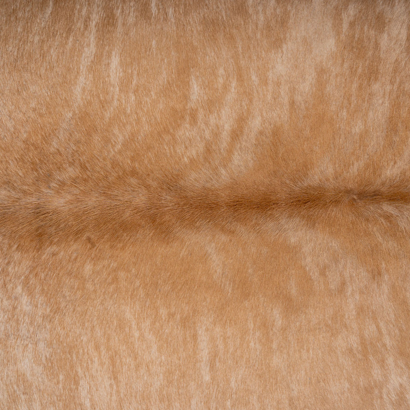 Brazilian Beige Cowhide Rug Size 6'9" L x 6'9" W 7010