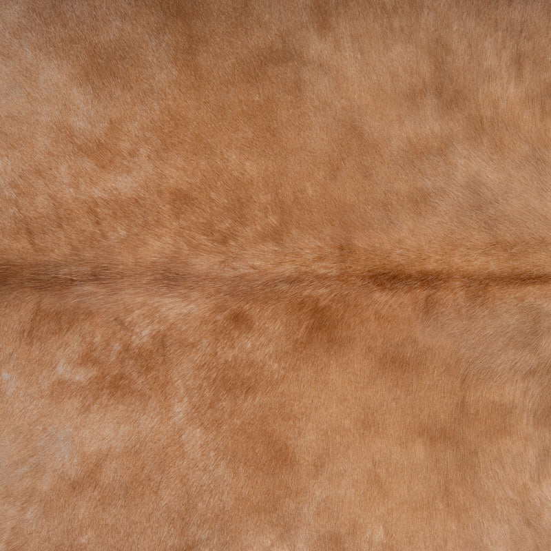 Brazilian Beige Cowhide Rug Size 7' L x 5'9" W 7013