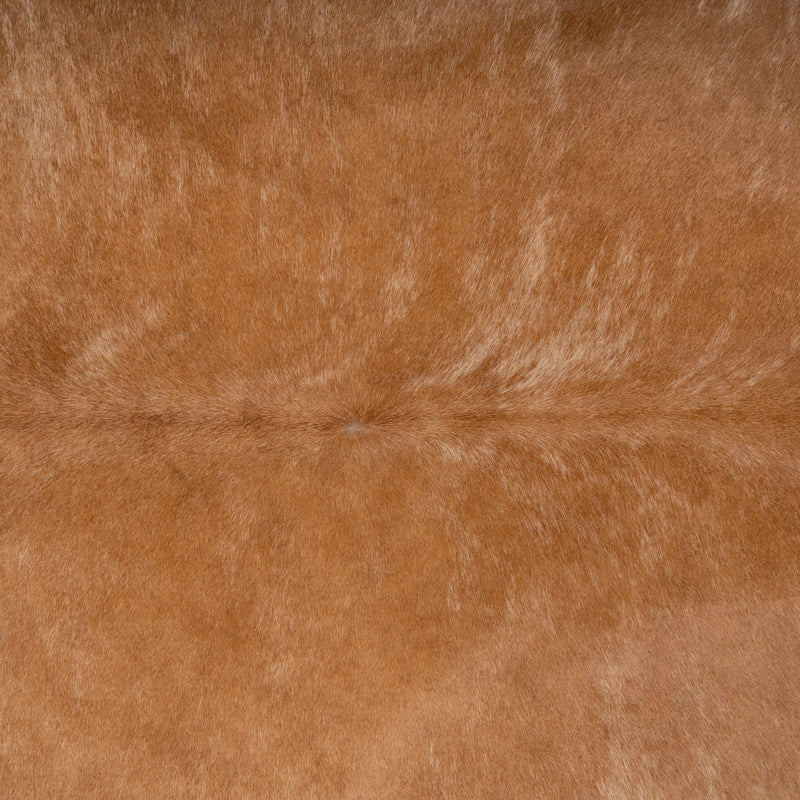 Brazilian Beige and White Cowhide Rug Size 7'2" L x 6'11" W 7019