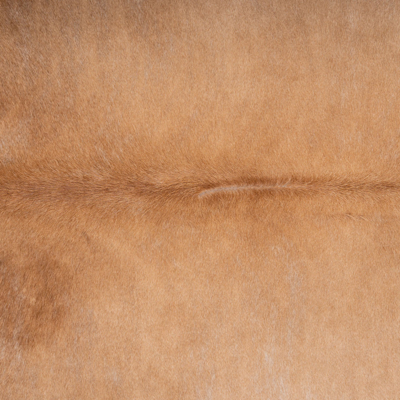 Brazilian Beige Cowhide Rug Size 7'9" L x 6'6" W 7036