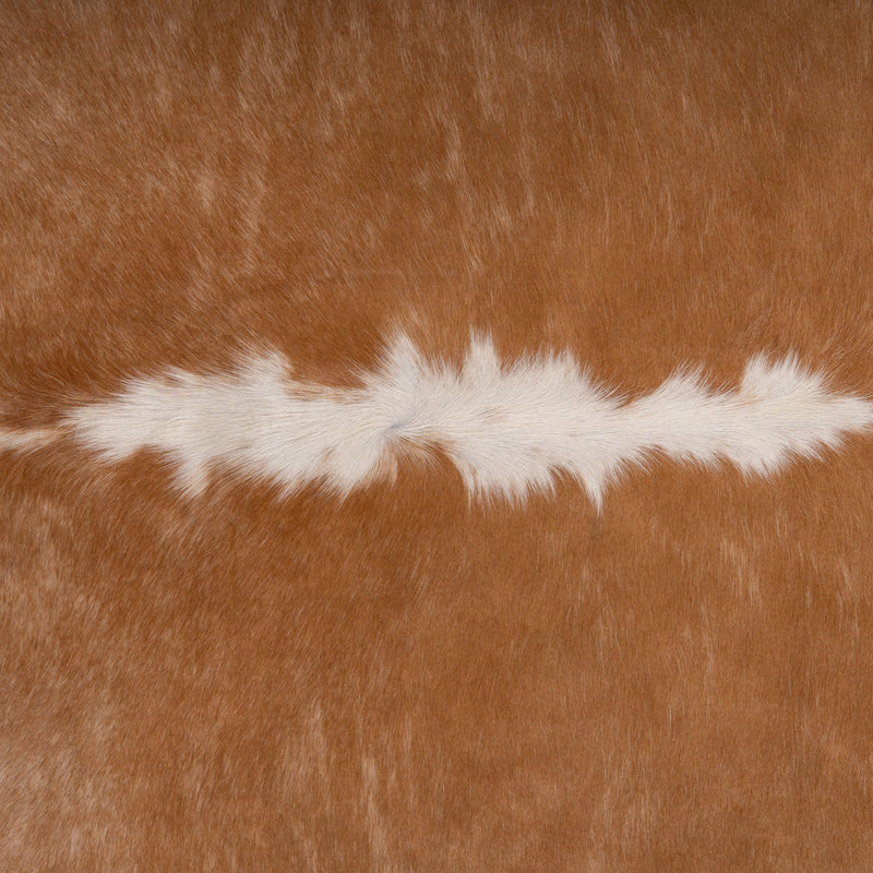 Brazilian Beige and White Cowhide Rug Size 8'9" L x 7'8" W 7044