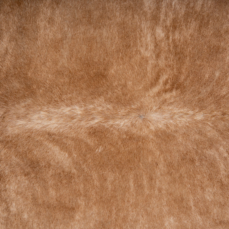 Brazilian Beige and White Cowhide Rug Size 8'7" L x 6'7" W 7053