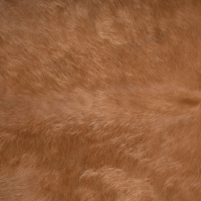 Brazilian Beige Cowhide Rug Size 7'2" L x 5'11" W 7073