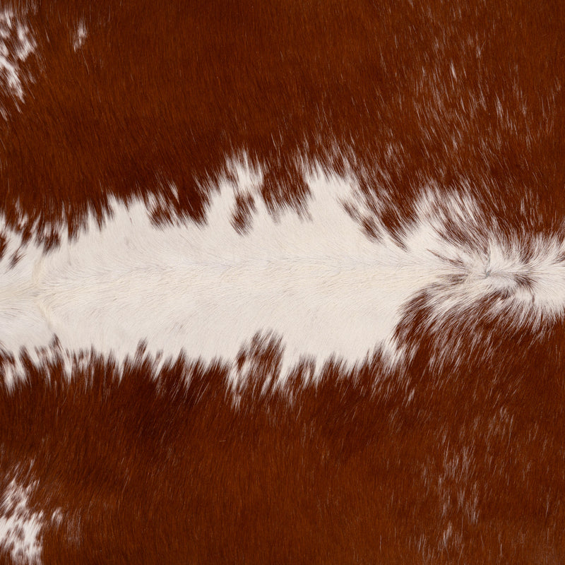 Brazilian Hereford Cowhide Rug Size 6'6" L x 6'6" W 7126