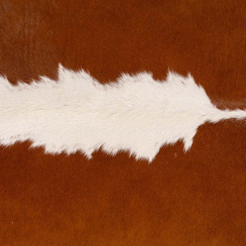 Brazilian Hereford Cowhide Rug Size 7'7" L x 7'6" W 7517